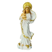 Blessed Mother and Child Jesus Figurine Crafts for Home Tabletop Livin