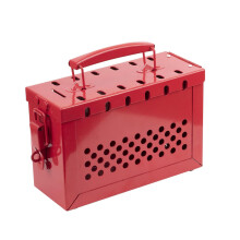 Lockout Tagout Box 12 Person Security Box Sturdy Lock Out Tag Out Loto