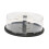CD Storage Bucket Portable Dustproof Container for Bedroom Desktop Boo 1