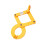Pallet Puller Clamp 1T 2205lbs 5 inch Jaw Opening Hook Pulling Hoistin 2