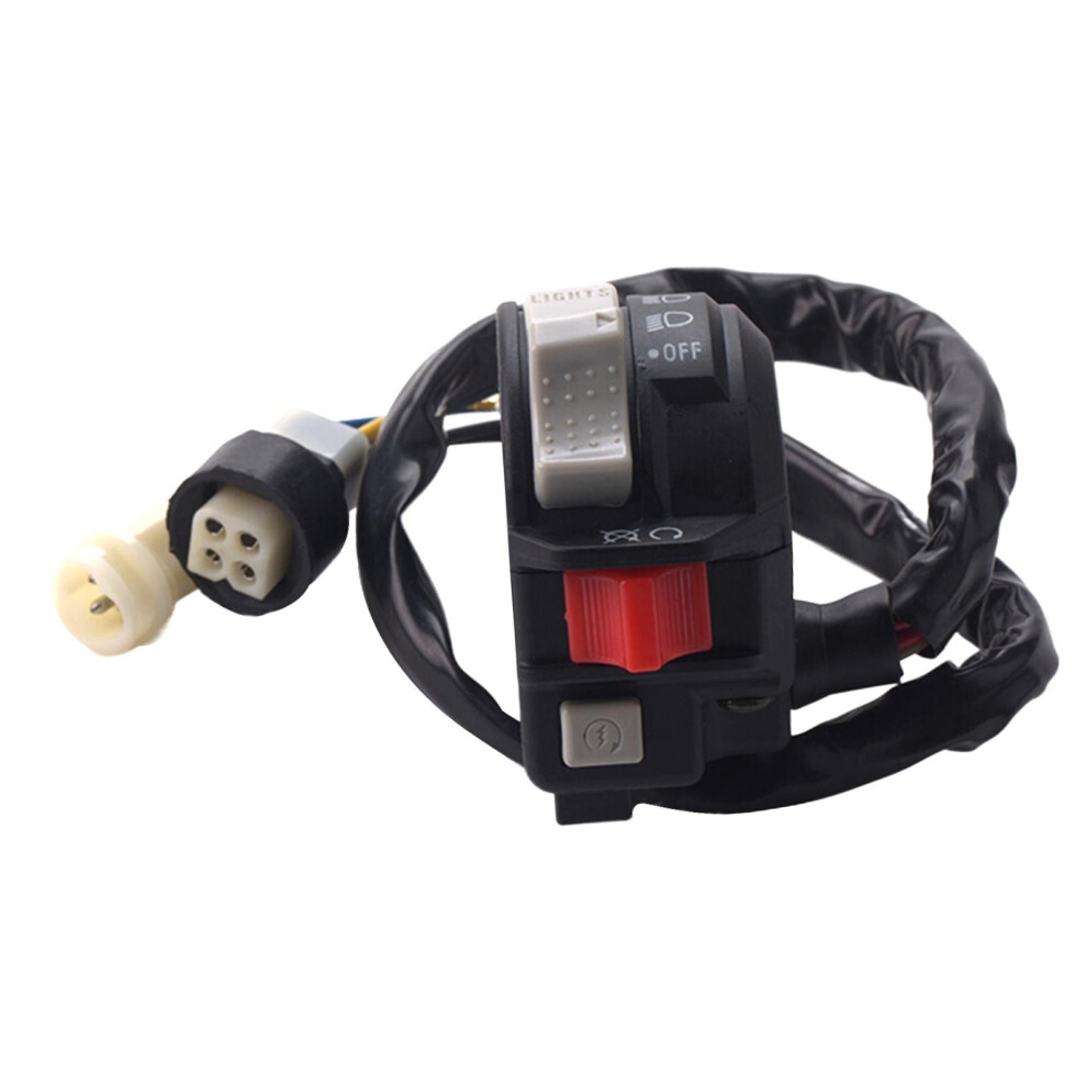 Left Handlebar Control Engine Start Run Off Headlight Switch For Yamah 6901423289321