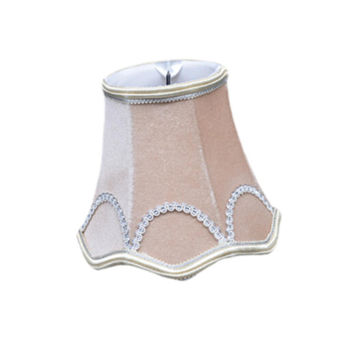 Cloth Fabric Chandelier Lampshade Elegant Decorative Simple Assembly C 1