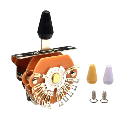 Electric Guitar Pickup Selector switch Instrument 4 Pole Double Wafer 1
