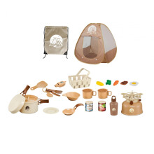 25x Kids Camping Set Hiking Kitchen Toy Realistic Camping Toys for Par
