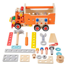 Wooden Tool Set for Kids Montessori for Boys Girls Kids for 3 4 5 6 Ye