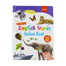 English Words Sound Book Portable Vocabulary Studying for Home Travel