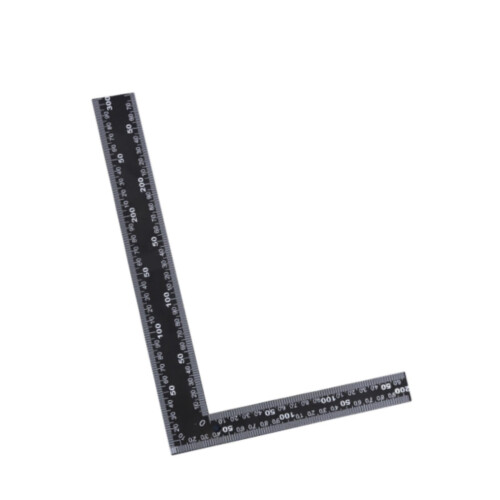 Leather Measuring Ruler Crafts L Shaped Square Ruler for Beginners Men 2