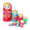 10Pcs Wooden Russian Nesting Dolls Decoration Stacking Doll Set for Ch 3