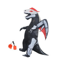 Inflatable Dinosaur Costume Dress up for Themed Parties Halloween Stag