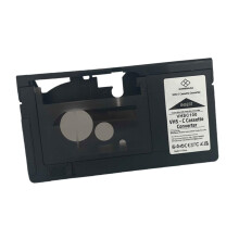 VHS to Vhsc Cassette Adapter Supports S-vhs-c/s-vhs Accessory Tape Con