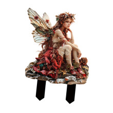 Garden Fairy Stake 2D Garden Accessories Decor for Pathway Lawn Outdoo