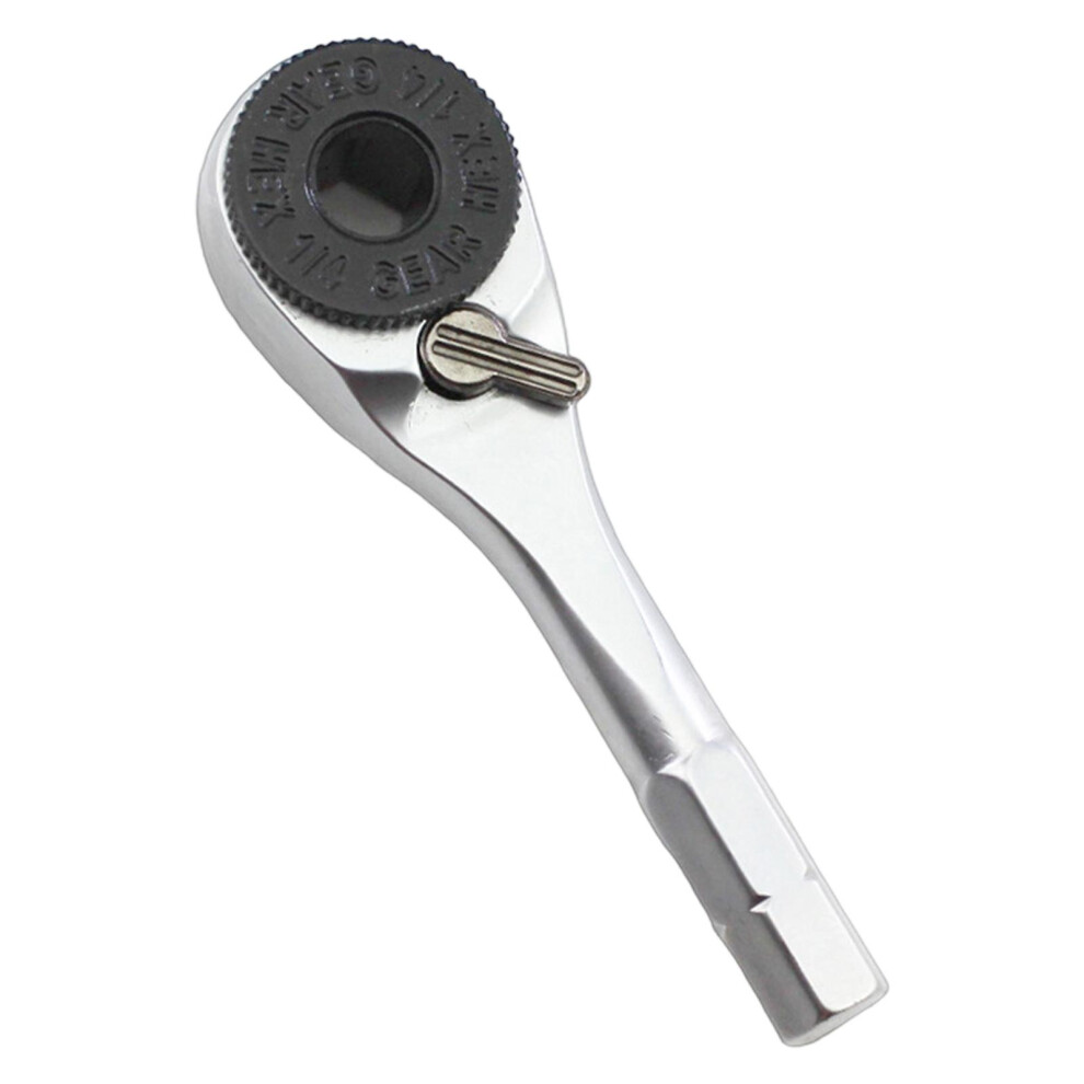 Hexagon Ratchet Wrench Head Ergonomic Grip Portable Multipurpose Screw 6901423319318