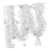 Christmas Tinsel Garland Silver Xmas Garland for Decoration Wedding Ne