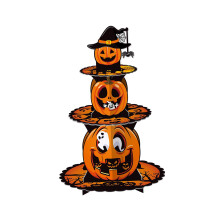 Halloween Cupcake Stand 3 Layer Cup Cake Dessert Display Stand for Tea