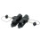2Pcs Kayak Paddle Holder Lock Oar Lock Patch for Dinghy Inflatable Boa 3