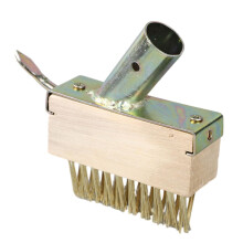Weeding Remover Brush Wire Brush Broom Deck Cleaner Brush for Garden