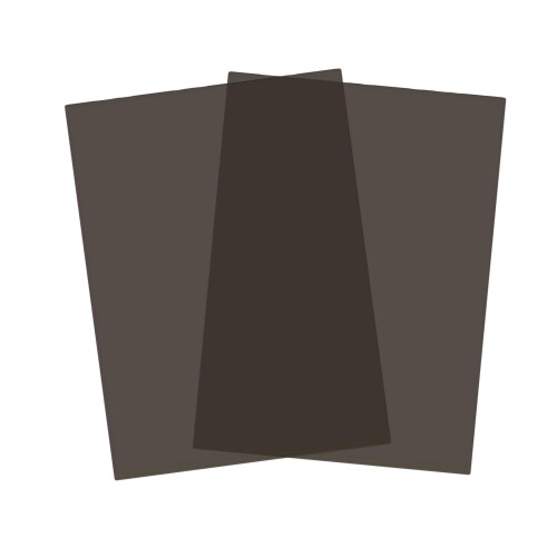 2 Pieces PVC Translucent Sheet DIY Stencil Art Sheet for DIY Stencil C 1