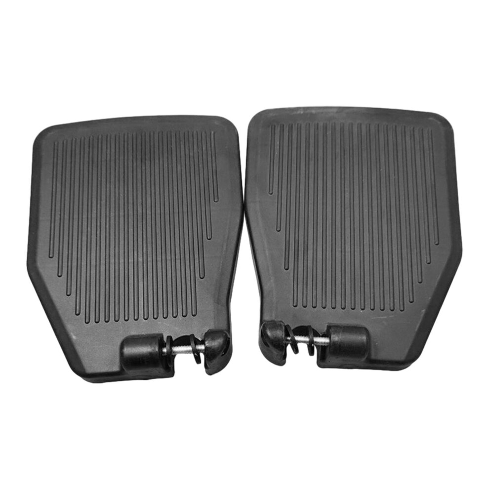Wheelchair Footrest Pedal Stable Striped Texture Sturdy for Adults Foo