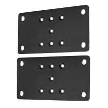 2x Deck Base Plate Heavy Duty for Post Brackets Deck Brackets Porch Ra