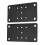 2x Deck Base Plate Heavy Duty for Post Brackets Deck Brackets Porch Ra 1