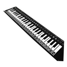 Piano Stickers Universal for 88/61/49 Key Electronic Piano Hand Rolled