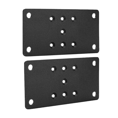 2x Deck Base Plate Heavy Duty for Post Brackets Deck Brackets Porch Ra 2