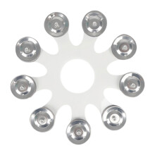 Metal Hi Hat Tambourine Sturdy Drum Parts for Stage Performance Bar En