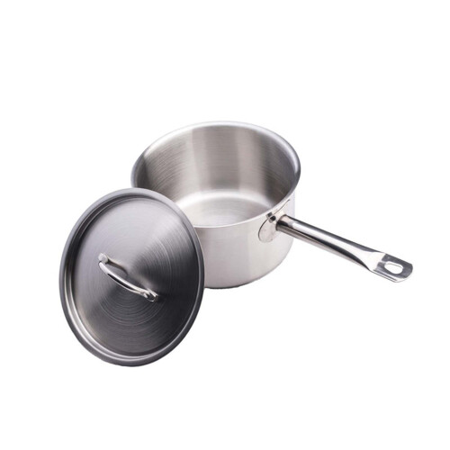 Saucepan with Lid Cookware Pasta for Restaurant Kitchen Gravy 2