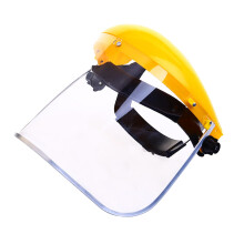 DIY Replacement Face Shield and Bracket for Hard Hat Universal Aluminu