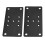 2x Deck Base Plate Heavy Duty for Post Brackets Deck Brackets Porch Ra 2