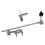 Drum Kits Extension Clamps Portable Adjustable Extension Arm Drum Cymb 1