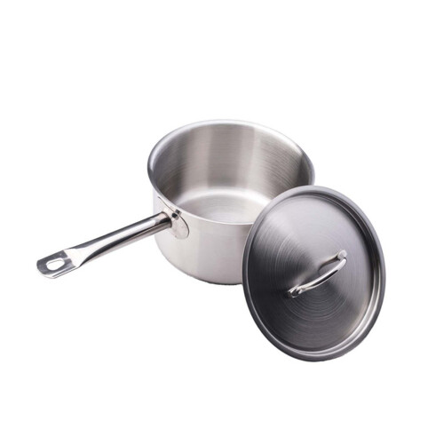Saucepan with Lid Cookware Pasta for Restaurant Kitchen Gravy 1