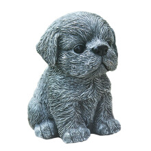 Dog Statue Art Gifts Memorial Dog Figurine for Home Cabinets Shelf Boo