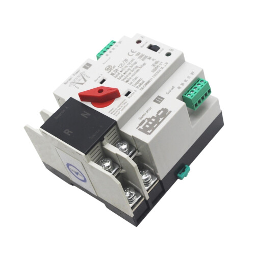 Dual Power Automatic Transfer Switch Commercial City Attachment 2P 100