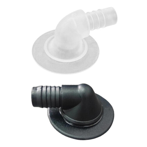2x Kite Inflate Valve Single L Shaped Kiteboarding Accessory Replaceme