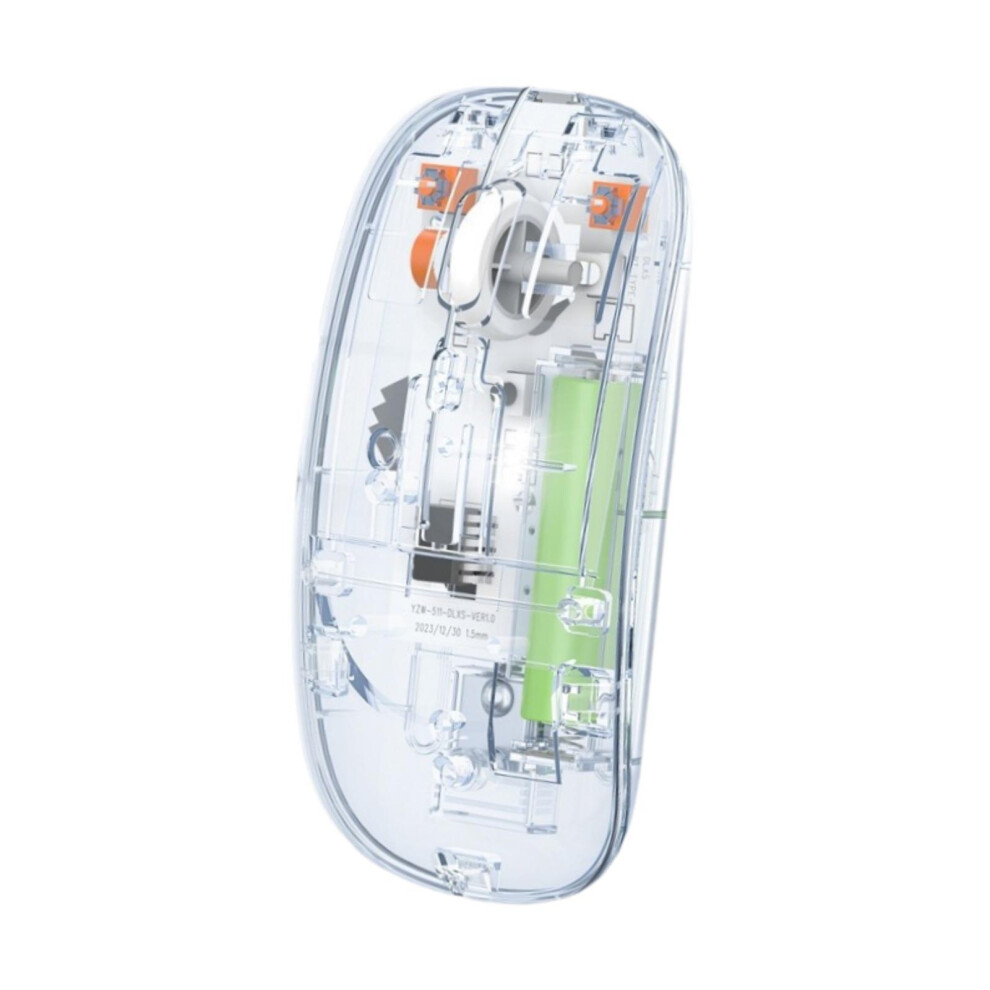 Transparent Mouse Cordless Mouse Laptop Computer Rechargeable Wireless 6901423324145