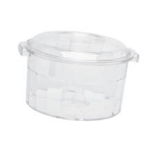 Polisher Drum Pot Sturdy Tumbler Polisher Box for Polishing Deburring