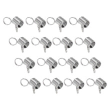 16 Pieces Beading Anti Drop Springs Jewelry Making Bead Stopper Spring
