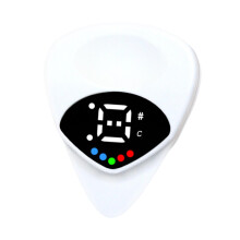 Guitar Tuner 2 in 1 Pitch Calibration Guitar Pick for Ukulele Banjo Ma