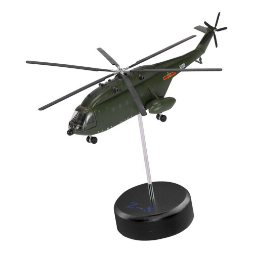 Diecast Helicopter Airplane 1:144 Simulation for Office Shelf Birthday