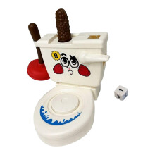 Stool Toilet Toy Popping Out Funny Poops Game for Girls Boys Children