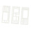 3x Journal Stencil Planner Stencils for Diary Planning Holiday Cards D 1