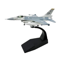 Diecast Alloy Aircraft 1:100 Simulation F16 Fighter for Keepsake Party