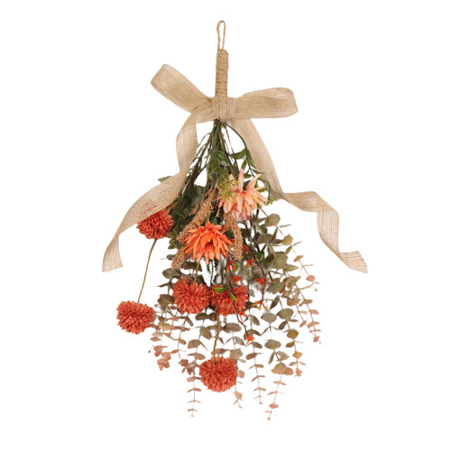 Artificial Floral Swag for Front Door for Apartment Backyard Fireplace 1