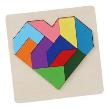 Wooden Block Puzzle Montessori Brain Teaser Puzzles for Kids Adults Ch
