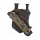 Sword Sheath Medieval Handmade Rapier Scabbard Holder for Men Pirate C 1