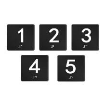 Exam Room Sign Numbers 1-5 Portable Identification Signs Numbers for O