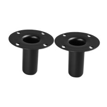 2 Pieces Speaker Bottom Base Speaker Stand Mount Plate for Study Room