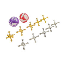 Jacks Game with Ball Metal Table Games for Kids' Activities Halloween