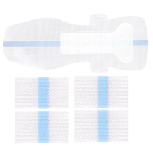Swim Private Area Covers Adhesive Water Resistant Swimming Sanitary Pad with Wing for Female Swimming Diving Water Sport Transparent Silicone